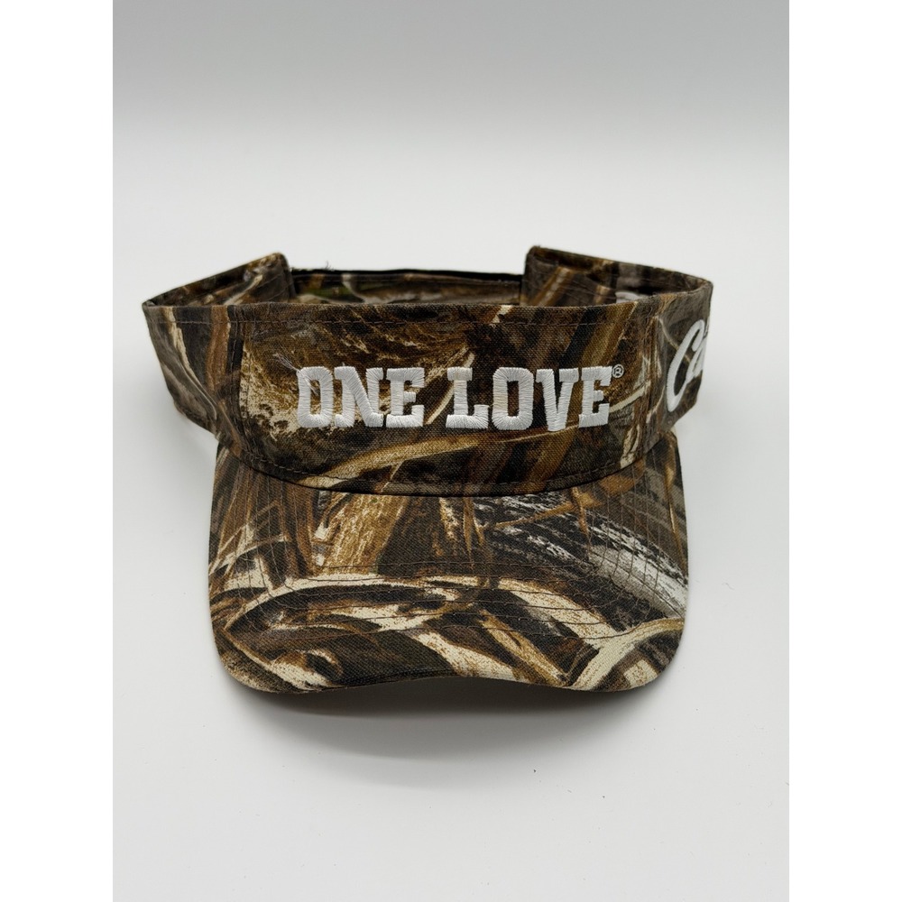 Raising Canes One Love Camo Sun Visor Hat Adjustable Camouflage Limited Edition